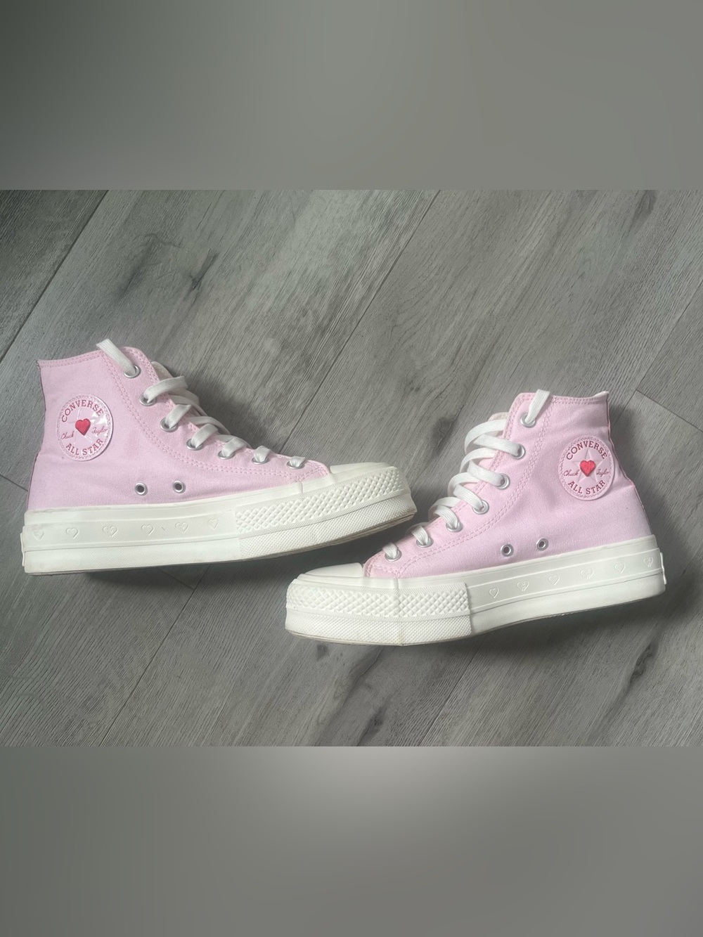 Converse Sugar Berry Pink High-Top Canvas Sneakers All Stars